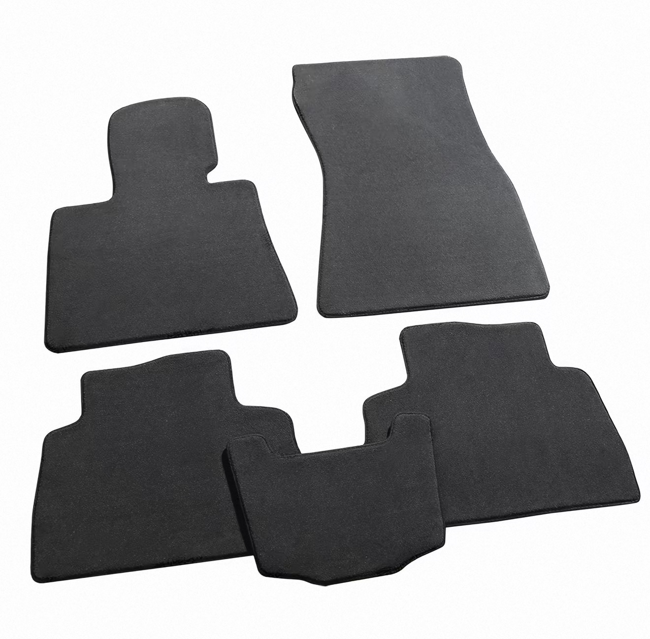 Full Coverage Car Floor Mats, Custom Fit Double Layer Coil Floor Liners, Wear-resistant Waterproof L