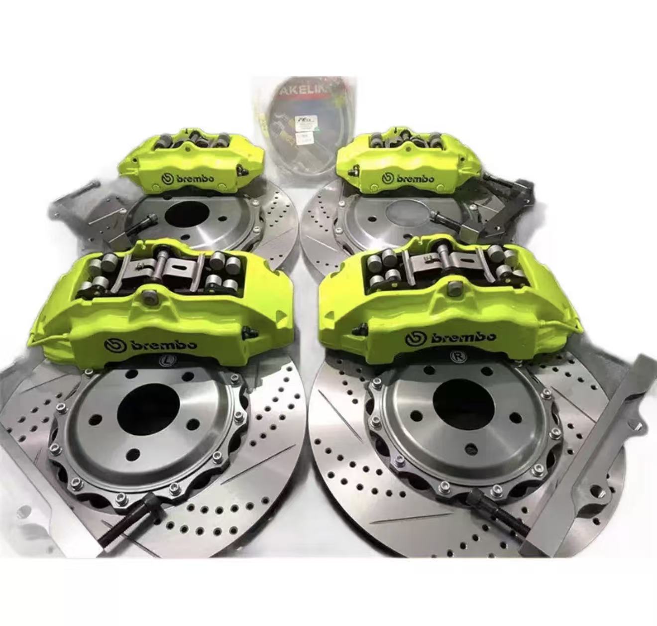 Performance Brake Caliper Kit F40 Rear 4‑Piston, Fit For Prado, Land Cruiser, Sequoia, Tundra, Highl