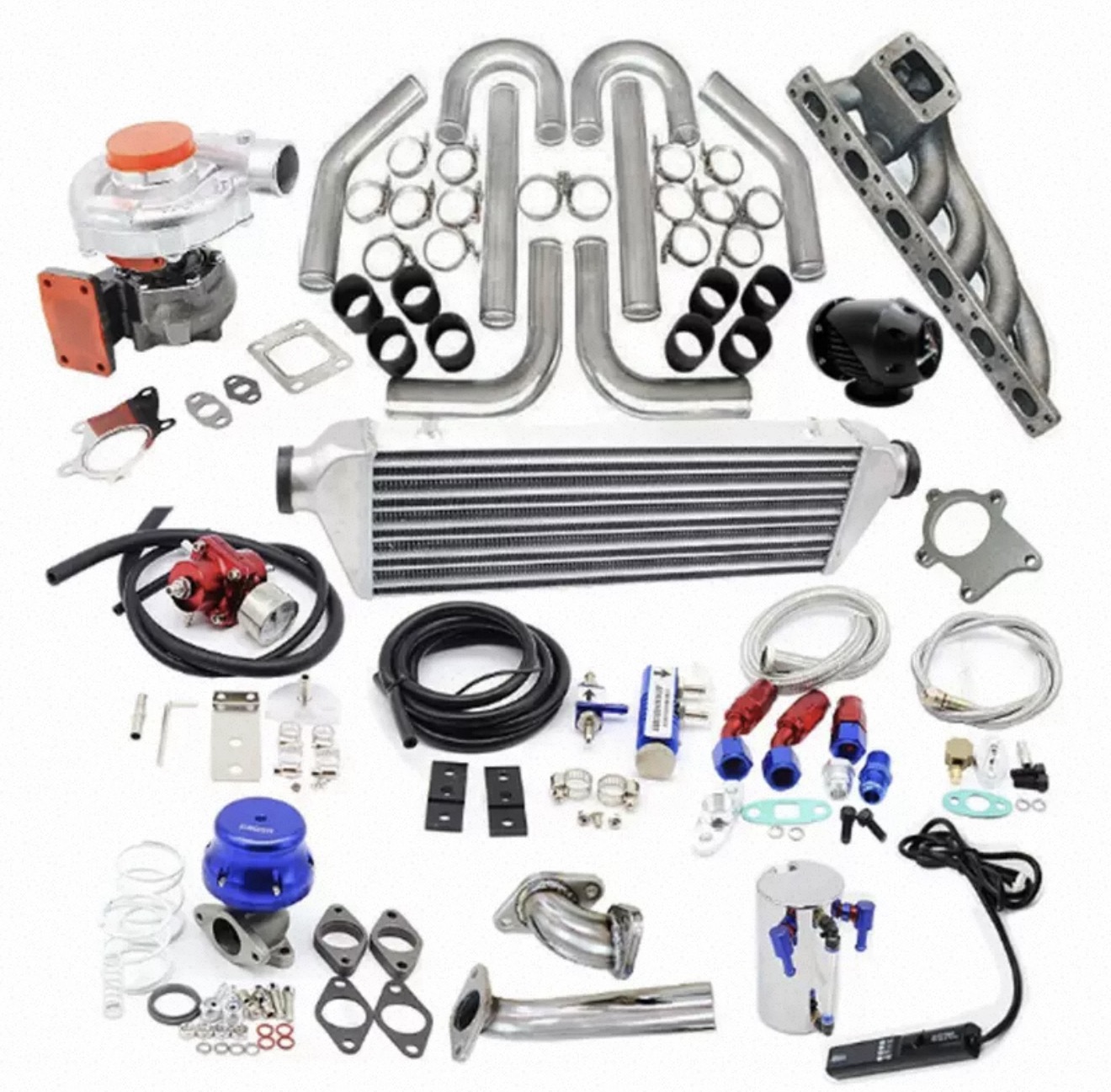 Complete Turbocharger Kit For BMW 323I 325I 328I E36 E46 V6 M50B25 M52 Engine