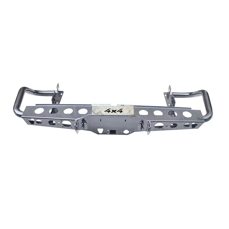 Pump rear bar adapter for Great Wall Bao, iron powder-coated black protective rear face surround and